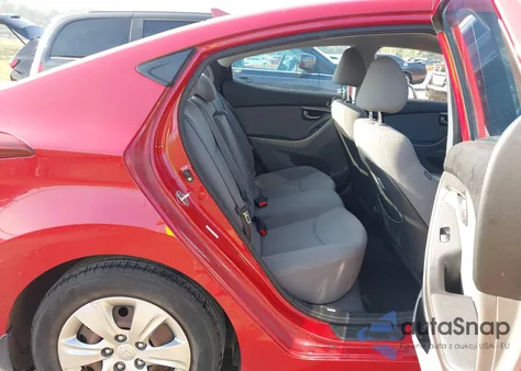 2016 Hyundai Elantra Se z USA, uszkodzony, nr VIN KMHDH4AE1GU504163